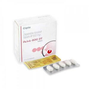 Acivir 800 mg DT