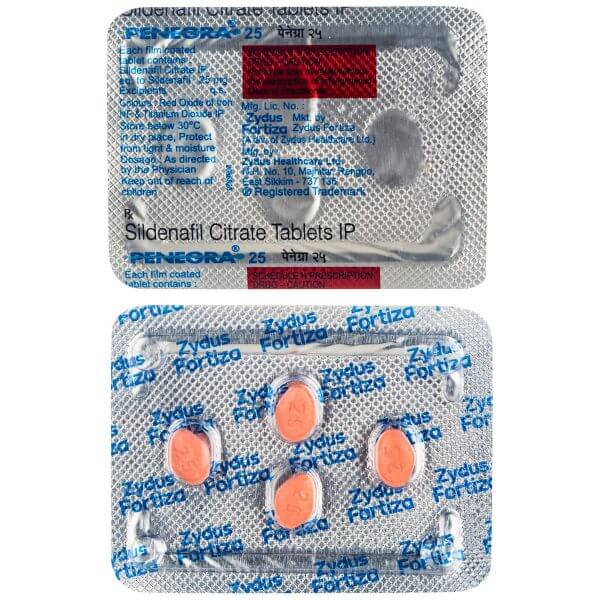 Penegra 25 mg Sildenafil 25mg 1