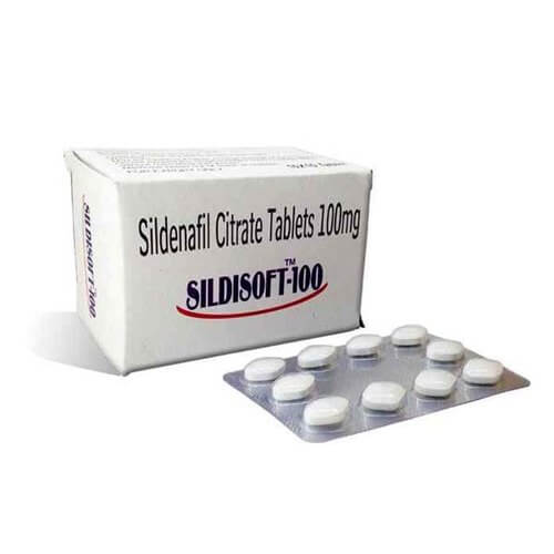 Sildisoft 100 mg Sildenafil Viagra 100mg