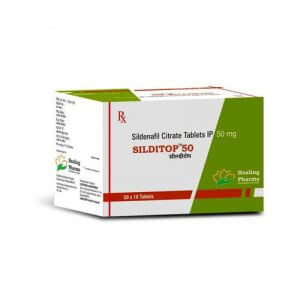 Silditop 50 mg Sildenafil Citrate 50mg