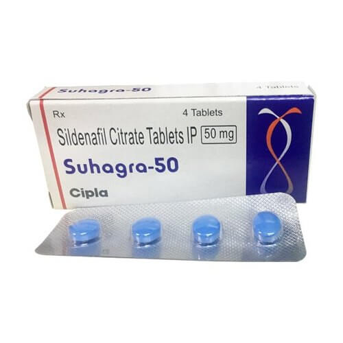 Suhagra 50 mg Sildenafil citrate 50mg
