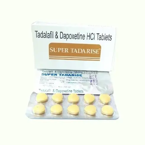Super Tadarise Tadalafil 40 mg Dapoxetine 60 mg