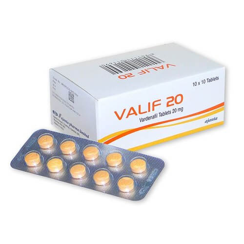 Valif 20 mg Vardenafil