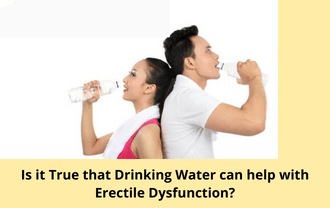 Is it true that drinking water can help with erectile dysfunction