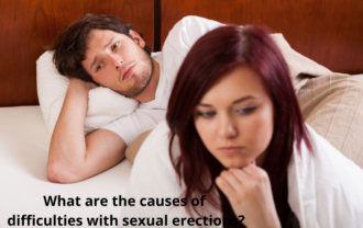 What are the causes of difficulties with sexual erections