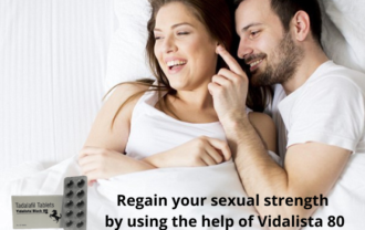 Regain your sexual strength by using the help of Vidalista 80