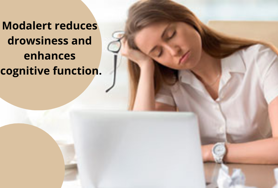 Modalert reduces drowsiness and enhances cognitive function.
