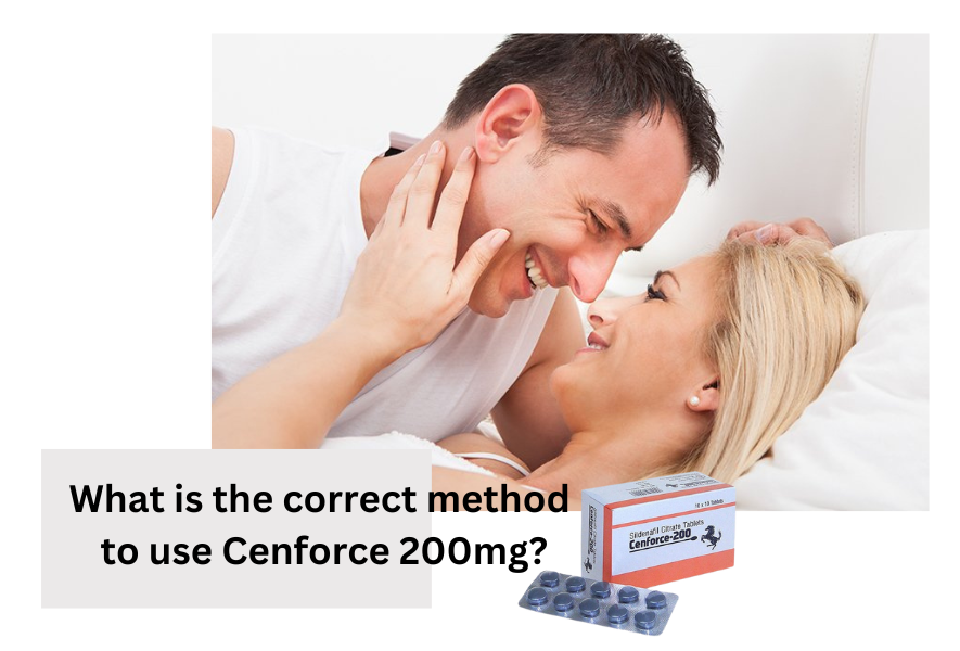 What is the correct method to use Cenforce 200mg