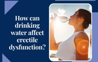 How can drinking water affect erectile dysfunction