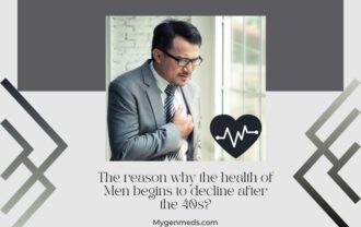 The reason why the health of Men begins to decline after the 40s?