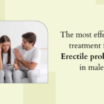 The most effective treatment for Erectile problems in males